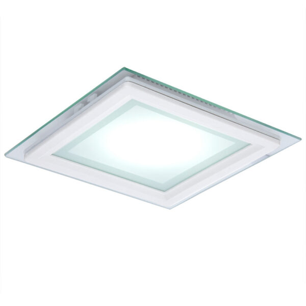 Foco Downlight LED 18W 1800Lm 6000ºK Cuadrado   Cristal 40.000H [HO-MB02-18W-CW]