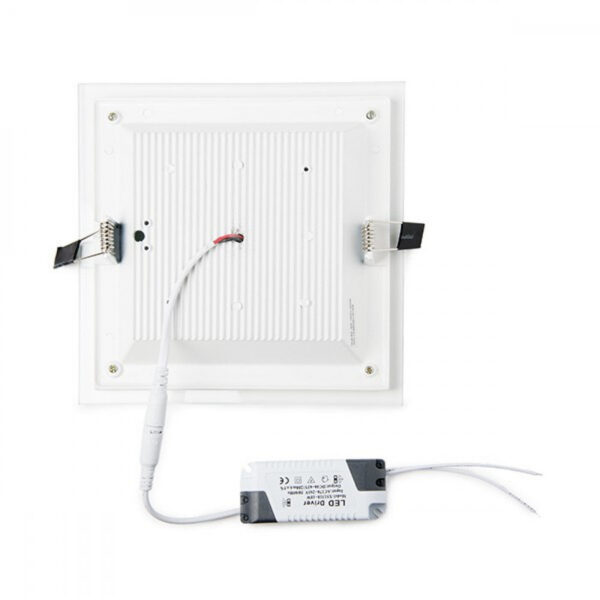 Foco Downlight LED 18W 1800Lm 6000ºK Cuadrado   Cristal 40.000H [HO-MB02-18W-CW]