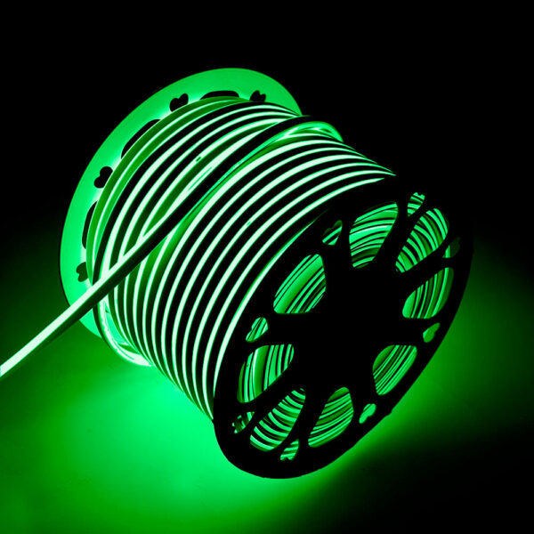 Tira LED Manguera "Neon Flex" 6W 6000ºK 220VAC 8x16mm Simple 120xSMD2835 6W/M x1M 40.000H  [HO-NSPVC8x16SOY220CW]