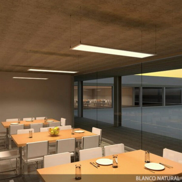 Panel LED Superslim 42W 2.650Lm 6000ºK 120x30Cm 40.000H [HO-PAN120030042W-CW]