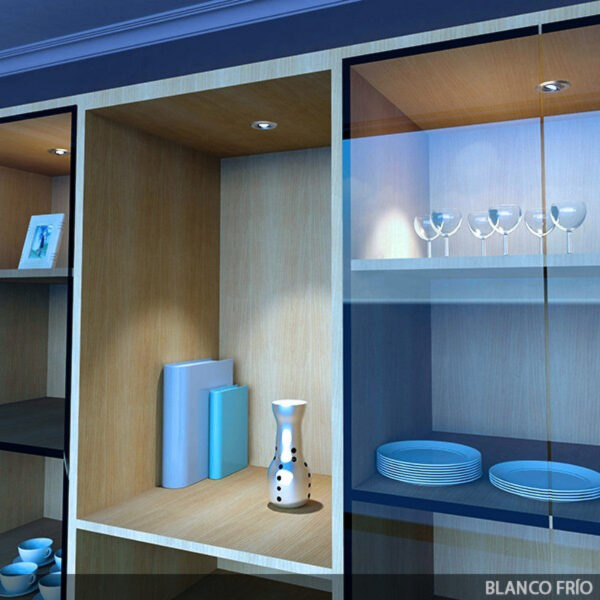 Bombilla LED GU10 3W 200Lm 6000ºK 40.000H [HO-PCE-SD08-3W-CW]