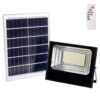 Proyector LED Solar 200W 6500K Panel: 6V/20W Batería: 3,2V/15000MaH Control Remoto [HO-SOLARFL-200W-01]