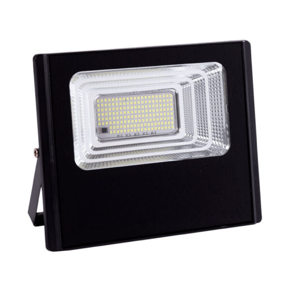 Proyector LED Solar 65W 6500K Panel: 6V/8W Batería: 3,2V/5000MaH Control Remoto [HO-SOLARFL-65W-01]