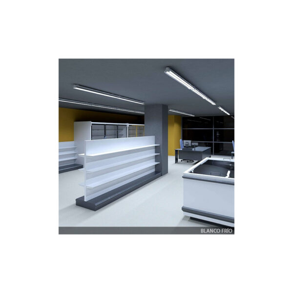 Tubo LED T8 10W 1200Lm 6000ºK 60Cm Cabeza Rotatoria 60.000H  [HO-T8RDDG10W-T-CW]