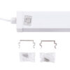 Equipo Estanco Enlazable LED 40W 3.600Lm 6000ºK 120Cm IP65 50.000H Sensor Proximidad Microondas [HO-WP-40W-1200-CW]