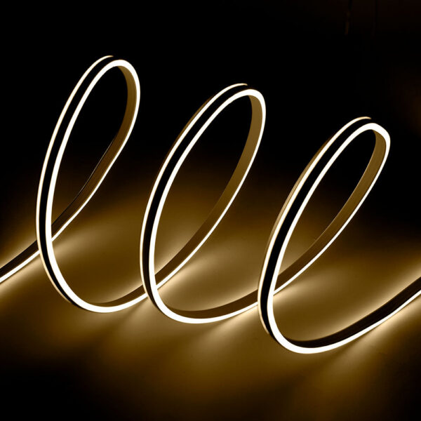 Tira LED Manguera "Neon Flex" 6W 6000ºK 24V 8x18mm Doble 120xSMD2835 6W/M x1M 40.000H - Corte 5CM [HONSPVC8x18D2205CMCW]