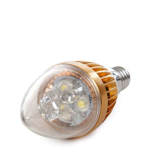 Bombilla LED E14 3W 240Lm 6000ºK 12VAC/Dc 40.000H [JL-12V-E14-3W-CW]