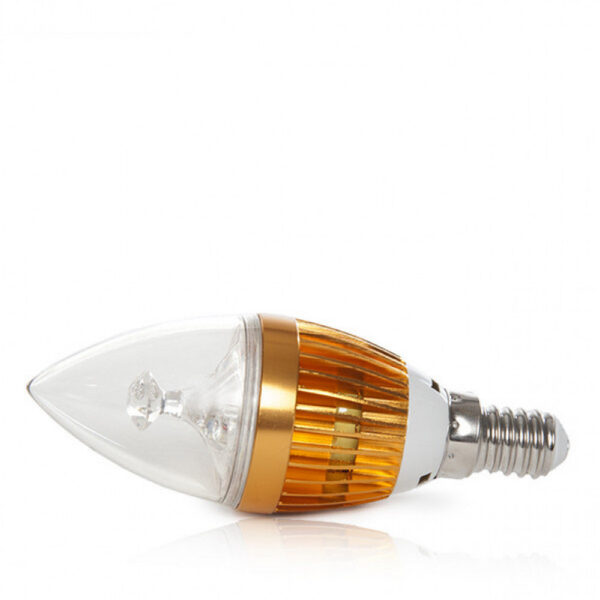Bombilla LED E14 3W 240Lm 6000ºK 12VAC/Dc 40.000H [JL-12V-E14-3W-CW]