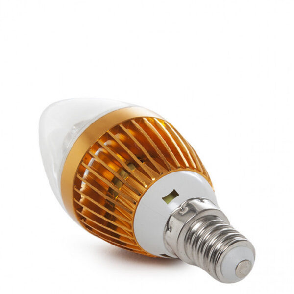 Bombilla LED E14 3W 240Lm 6000ºK 12VAC/Dc 40.000H [JL-12V-E14-3W-CW]