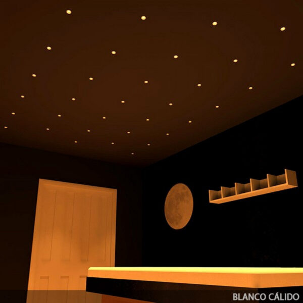 Luz LED Empotrable 2W 180Lm 6000ºK "Diana" Circular Ø36Mm 40.000H [JN-S003-A-CW]