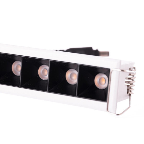 Foco Downlight LED 15W 1.147,5Lm 4200ºK Rectangular PRO SMD3030 40.000H [JW-15W-M-W]