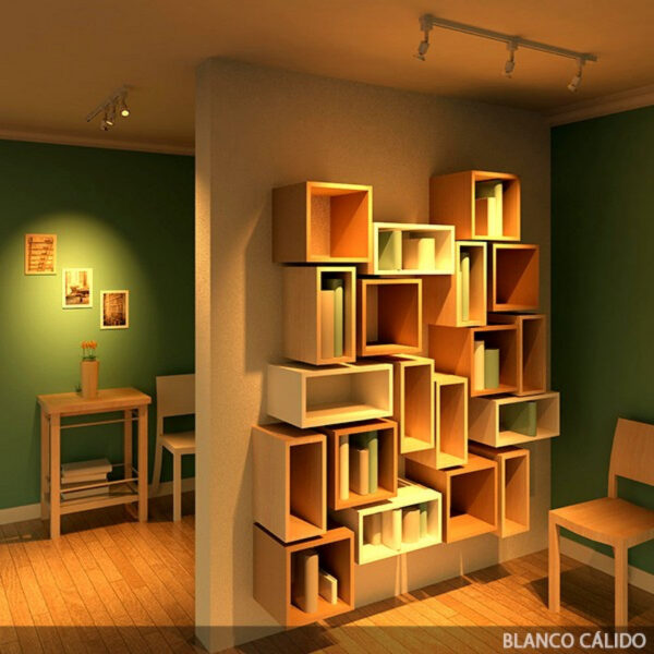 Bombilla LED GU10 7W 550Lm 6000ºK 40.000H [JY-GU10-G7W-CW