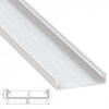 Perfil Aluminio Tipo SOLIS 2,02M - Bruto