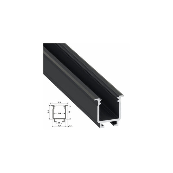 ll_10_0700_20_2-1771366670 Perfíl Aluminio Tipo W 2,02M - Bruto