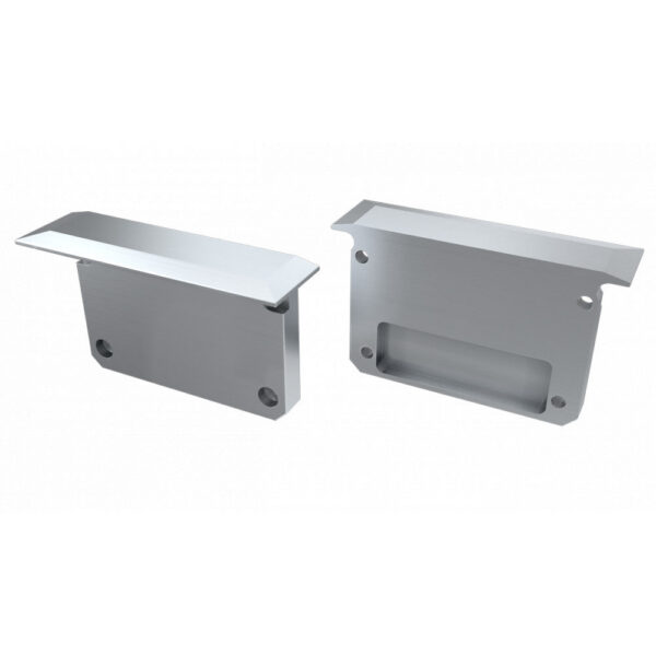 Tapón Final Perfíl Tipo INSO - Plastico - Blanco