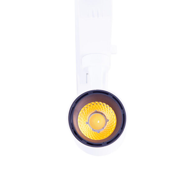 Foco de Carril LED  20W 2000Lm CRI85 4200ºK Lumiastra Monofásico 40.000H [LUM-ATB060012-W-W