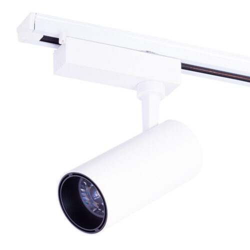 Foco de Carril LED  30W 3000Lm CRI85 4200ºK Lumiastra Monofásico 40.000H [LUM-ATB095030-W-W]