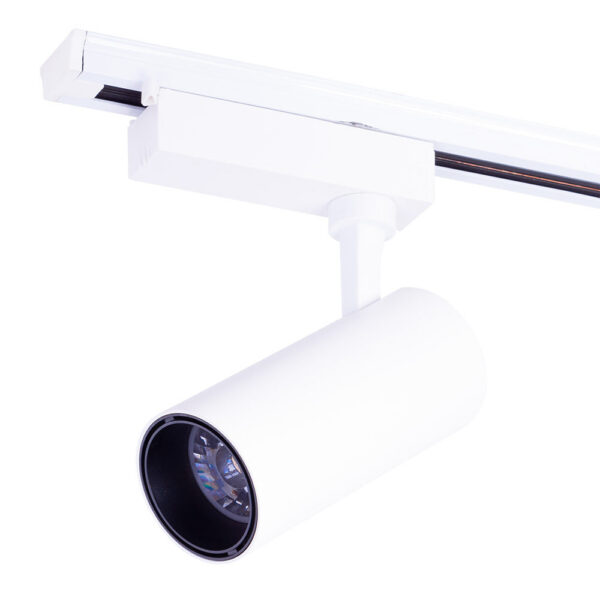 Foco de Carril LED  30W 3000Lm CRI85 4200ºK Lumiastra Monofásico 40.000H [LUM-ATB095030-W-W]