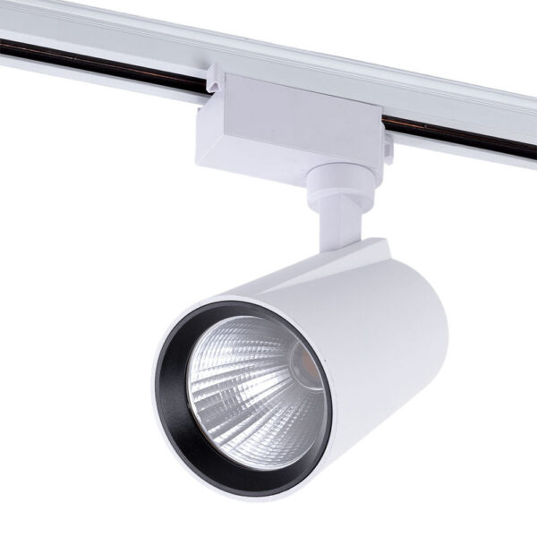 Foco de Carril LED  30W 2700Lm CRI85 4200ºK Lumiastra Monofásico 40.000H [LUM-ATH070030W-W-W]