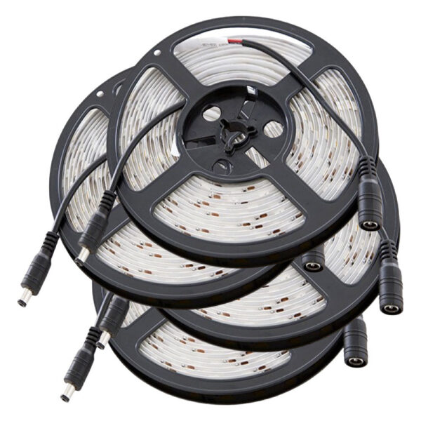 Pack 4 Tiras LED 72W 4200Lm 6000ºK 300 X SMD5050 12VDC IP65 x5M 40.000H [PL219010W-PK4-AP]