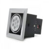 Foco Downlight  LED Cuadrado 7W 700Lm 40.000H