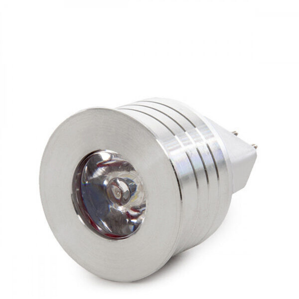 Bombilla LED GU5,3 1W 90Lm 6000ºK 12V 40.000H [PL-187201-MR16-30-CW]