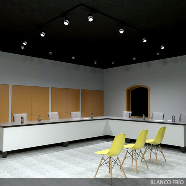 Foco de Carril LED  20W 1800Lm CRI85 4200ºK Leilani Monofásico 40.000H [PL-218041-W-W]