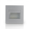 Luz LED Empotrable 1,5W  140Lm 4200ºK Alexis IP40 40.000H [PT-W15B002-W]