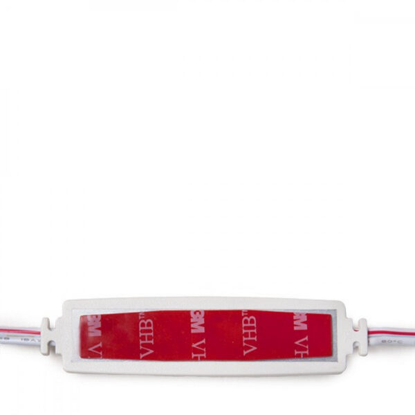 Módulo 1.3W 130Lm 6000ºK 3 LEDs PRO 5630 Inyectado IP67 Óptica 50.000H [RA-BL-5630W03-LENS-R-CW]