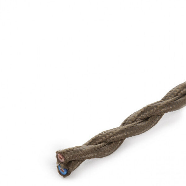 Cable Trenzado 2x0,75 x 1M  [SKD-C275-BROWN]
