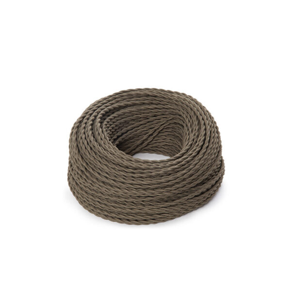 Cable Trenzado 2x0,75 x 1M  [SKD-C275-BROWN]