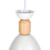 Lámpara Colgante "Zuri"  [SKD-P201-W]