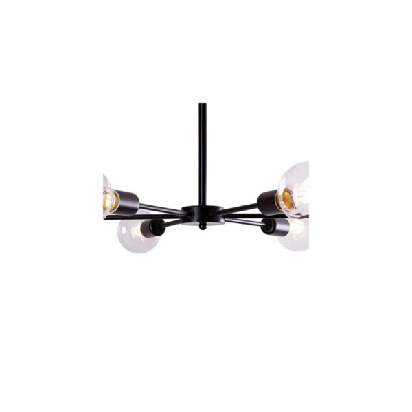 Lámpara de Techo "Abdul" [SKD-P8000-BK]