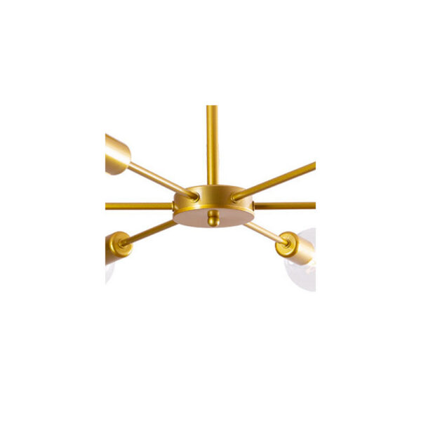 Lámpara de Techo "Adam" [SKD-P8001-BK]