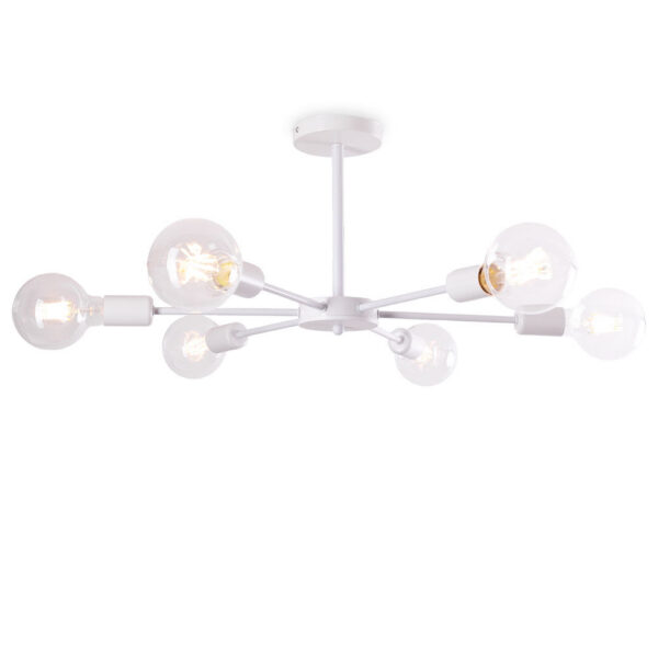 Lámpara de Techo "Adam" [SKD-P8001-BK]