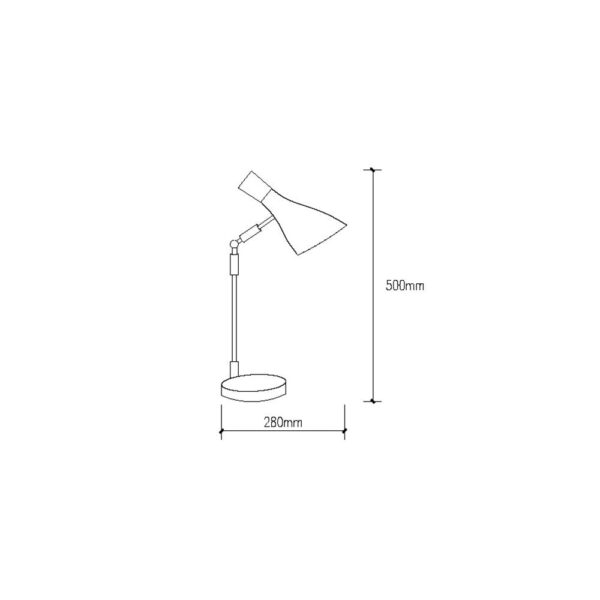 Lámpara de Mesa "Daniella"  [SKD-T012-B]