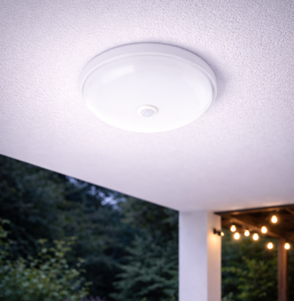 Plafón LED 24W 1632Lm  4200ºK IP65 Sensor PIR 40.000H [SKYD-YCB1081-24W-W]