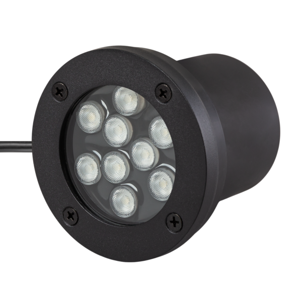 Foco LED Empotrable 9W 810Lm Ø90mm 85-265VAC IP67 60º 6000K [SL-JGD02-9W-CW]