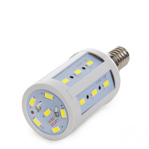 Bombilla LED E14 5W 480Lm 6000ºK 40.000H [SM-5730-24YMD-E14-CW]