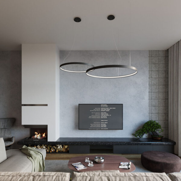 Lámpara Colgante RIO 55  4000K [SOL-TH.107]