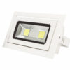 Foco Downlight LED 40W 3.600Lm 6000ºK Rectangular Basculante 40.000H [WR-RECTBAS-40W-CW]