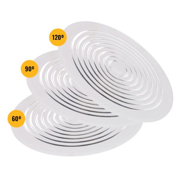 Campana LED 150W 25500Lm 5000ºK Intensidad/Ángulo Apertura Regulables IP65 50000H [1177-HB-JL16AL-105W-CW]