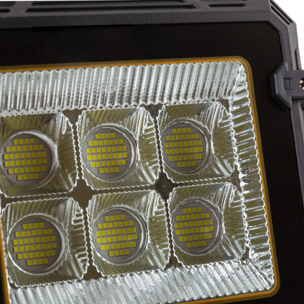 Proyector 200W con Panel Solar Control Remoto IP65 [1916-FLSOL-200W-CW]