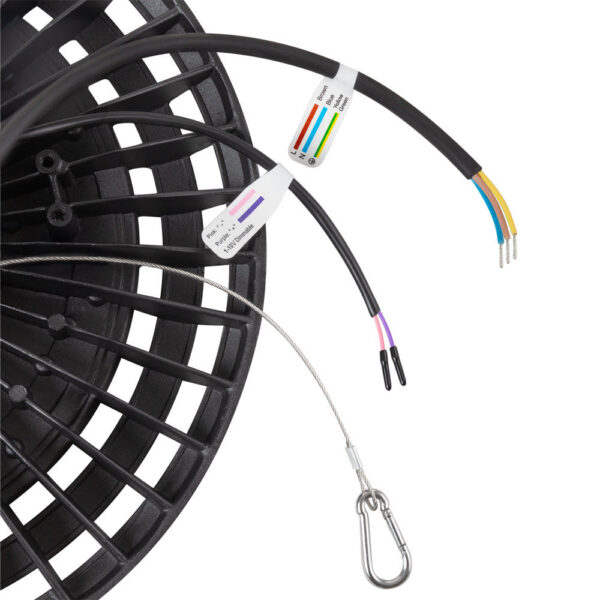 Campana LED 150W 27.000Lm 6000ºK Osram IP65 Regulable 0-10V 100.000H [1916-HVUFO150W-H-CW]