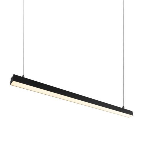 1916_nslnl1200mm_p_ww_0 Luminaria Lineal LED Philips 2835 120Cm 40W 2700ºK IP40 Acabado Negro Superficie/ Suspendida