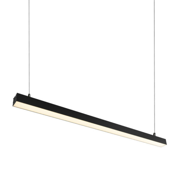 Luminaria Lineal LED Philips 2835 150Cm 50W 2700ºK IP40 Acabado Negro  Superficie/ Suspendida
