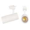 Foco de Carril Monofásico 30W COB Regulable Flicker Free Blanco CCT (Tonalidad Luz Regulable) 3000-6000ºK [1916-TL-30W-M-CCT]