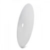 Disco Concavo Metálico Blanco Ø40Cm (Portalámparas No Incluido) [AM-CA501]