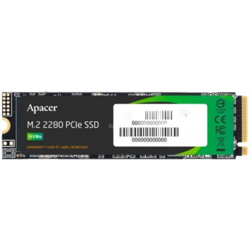 art_apa-ssd20as2280p4x201tb_1 Disco SSD Apacer AS2280P4X 1TB/ M.2 2280 PCIe Gen3/ Full Capacity