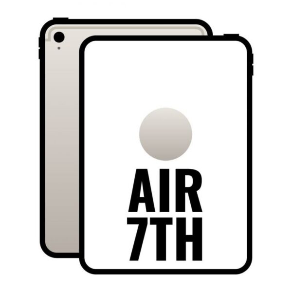 art_apl-ipad20mcnq4tybardera_1 Apple iPad Air 13" 7th Wi-Fi/ M3/ 256GB/ Blanco Estrella